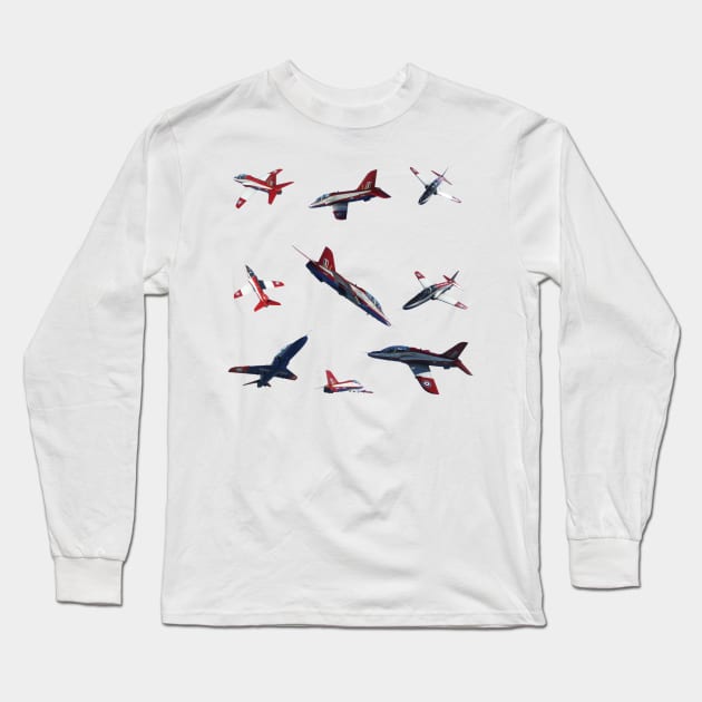 Hawk Aircraft Long Sleeve T-Shirt by Dpe1974